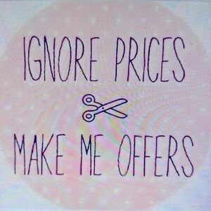 If you like something please make your best offer and I will gladly accept!